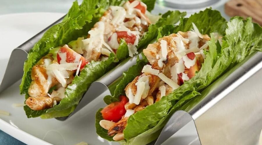 Chicken Caesar Wraps