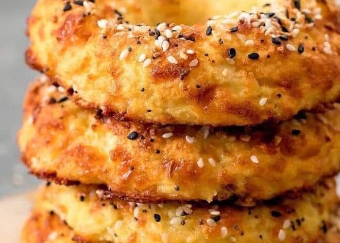 Cauliflower Bagels