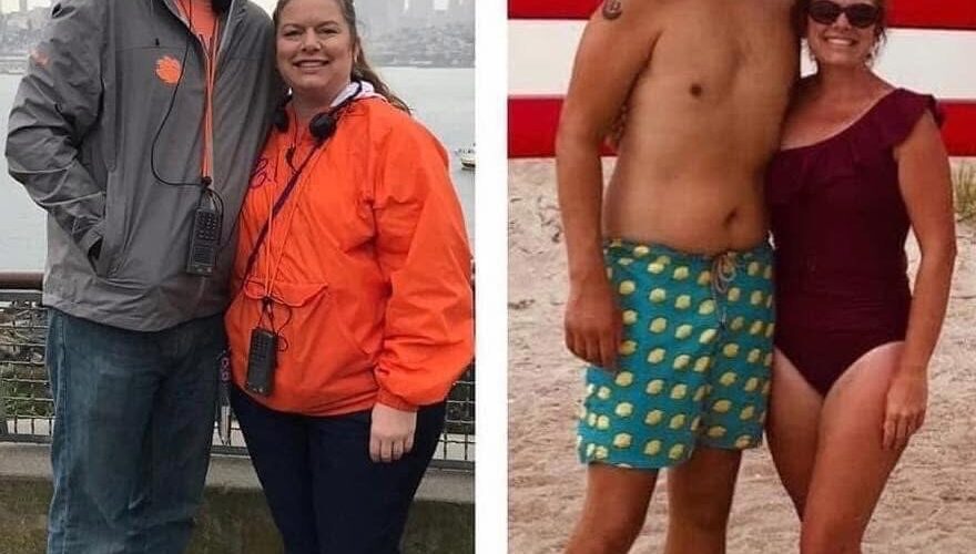 Kella and Eddie lost a combined 125 pounds!