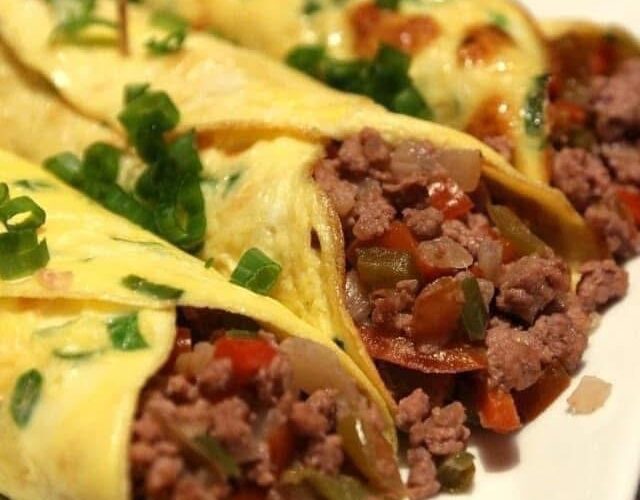Mexican Beef Egg Burrito